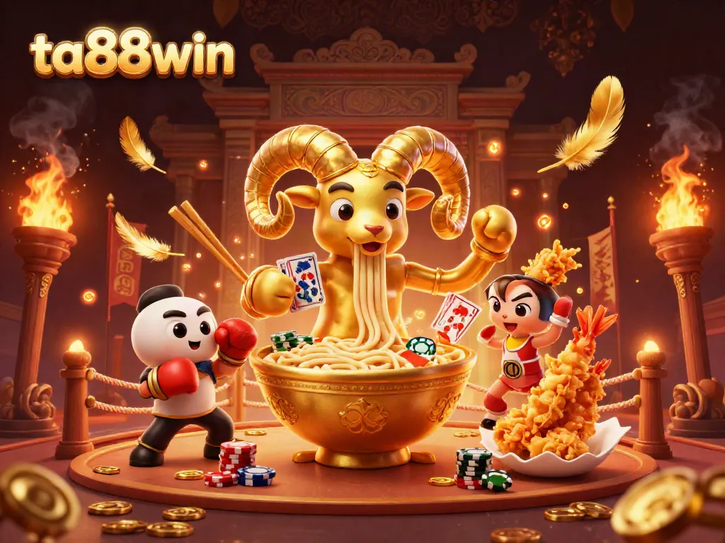 Experience the excitement of ta88win with vibrant casino elements and dynamic characters in a thrilling scene.